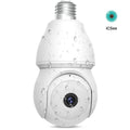Wireless Network Camera with Lamp E27 Smart Camera for Home Outdoor Waterproof with Bidirectional Audio icsee